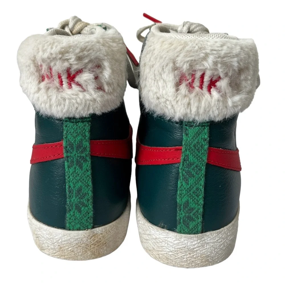 Nike Blazer Mid '77 Vintage GS Christmas Sweater 6Y = Womens Size 8 - DC4410-300